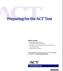 2020 ACT practice test